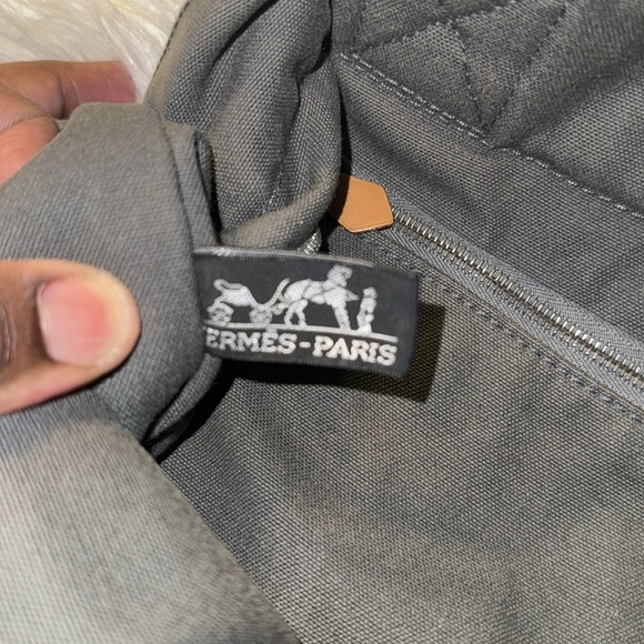 Hermes Toile Fourre-Tout MM tote GUC - Picture 10 of 12